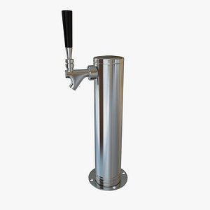Single tap beer faucet