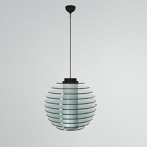 3D ceiling lamp fontana arte model