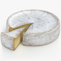 Soft Ripened Brie with Slice Cutout