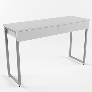 table writing computer jysk 3D model