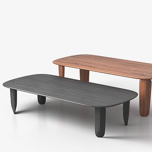 ZEITRAUM KUYU COFFEE TABLES Square Shape 3D model