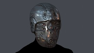 Gas mask respirator scifi mode 3D model 3D