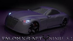 talon ninju 3d model