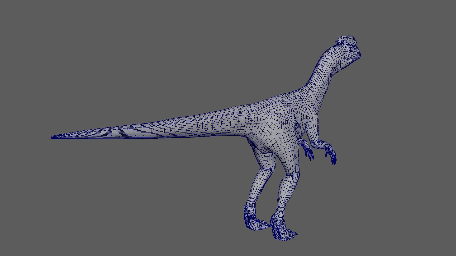 Velociraptor Low-poly 3D Model 3D - TurboSquid 1897429