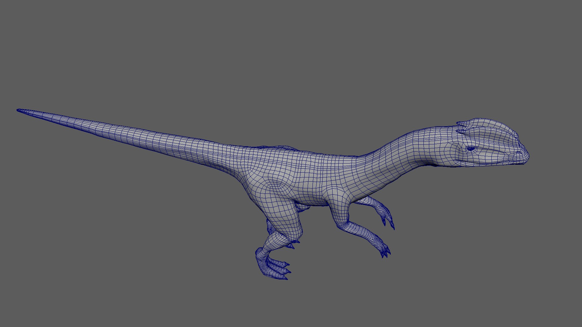 Velociraptor Low-poly 3D Model 3D - TurboSquid 1897429