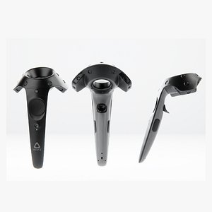 3D HTC VIVE VR CONTROLLERS