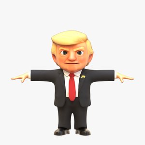 Cartoon Donald Trump