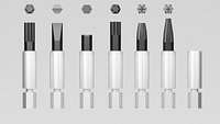 Screwdriver tops  set