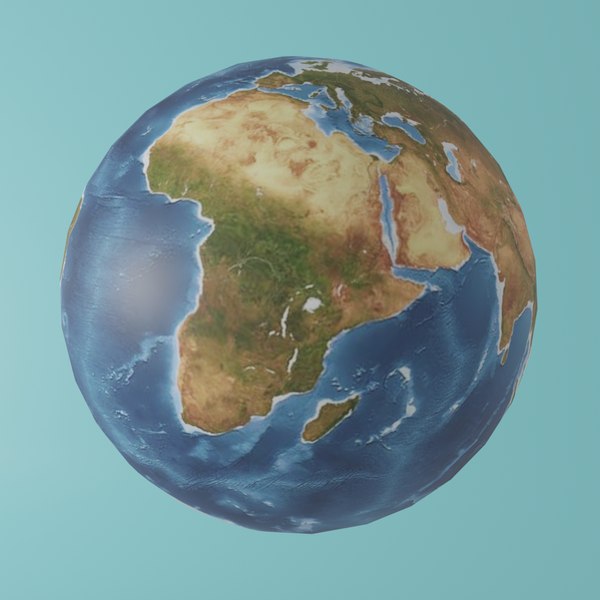 World model - TurboSquid 1715819