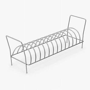 Dish Drying Rack 3D model