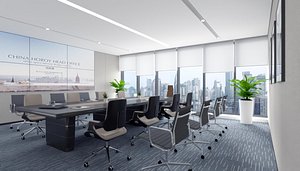 Meeting Modern Room 3D