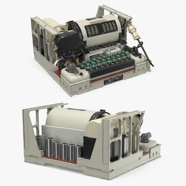 modelo 3d Módulo criptográfico militar TSEC KL-7 - TurboSquid 2468467