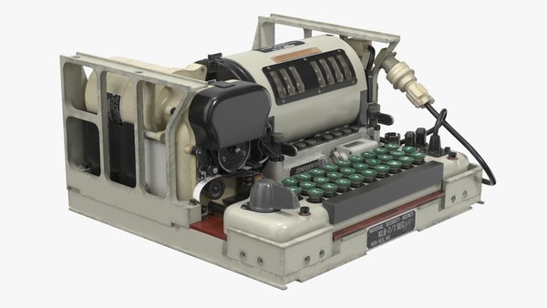 modelo 3d Módulo criptográfico militar TSEC KL-7 - TurboSquid 2468467