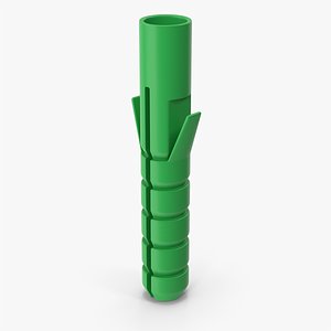 3D Green Wall Plug