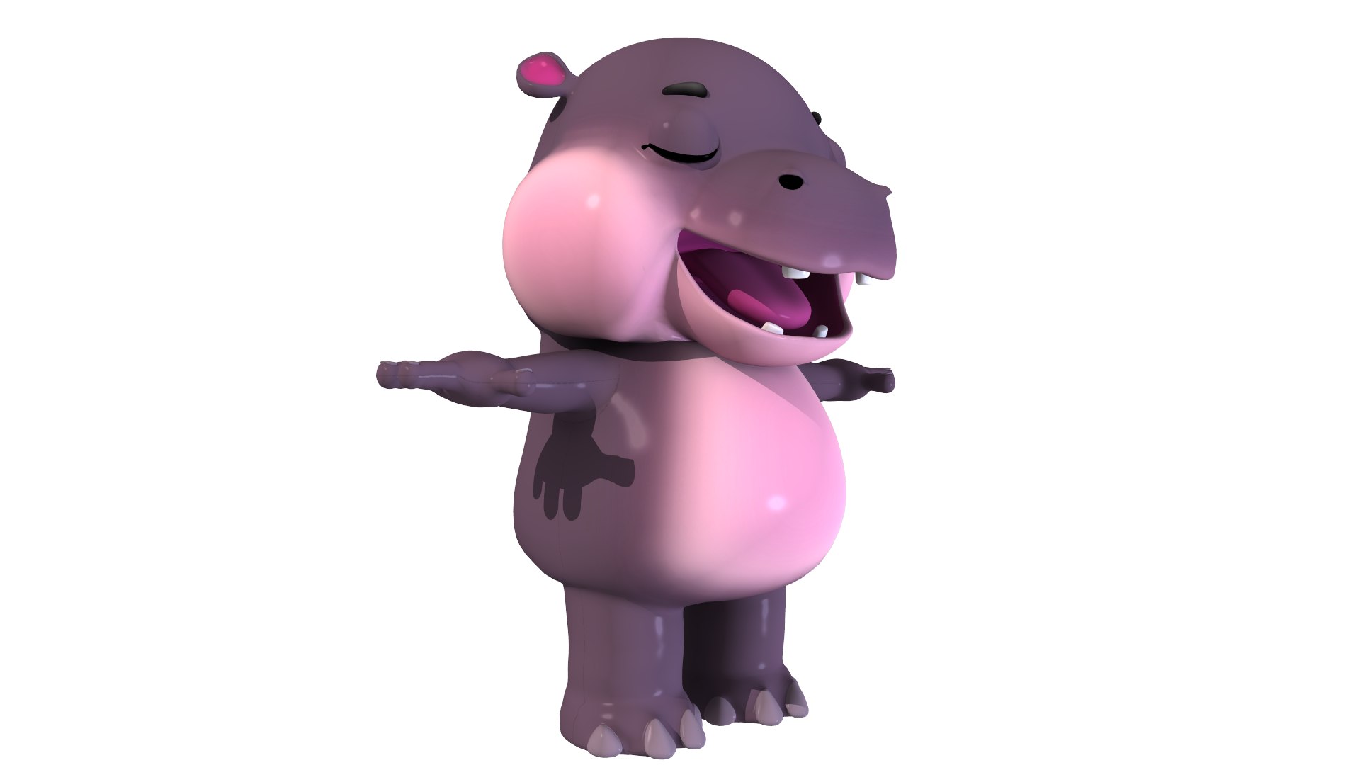 Baby Hippo 3D model https://p.turbosquid.com/ts-thumb/oR/eZfMrJ/Jl/hippo_preview105/png/1727796096/1920x1080/fit_q87/9b4bdabc0d144dd5e892fdf8df11fa3b4bd149b4/hippo_preview105.jpg