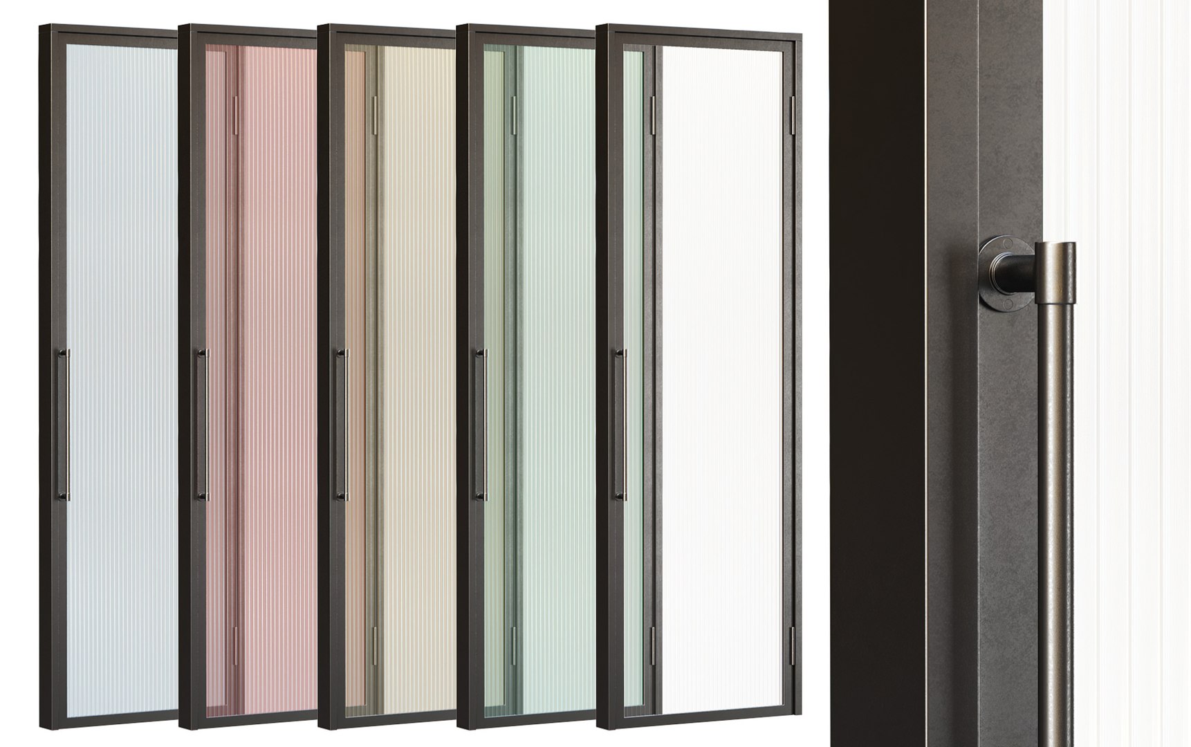 3D Modern Bathroom Glass Door VR1 By Bpoint Design Model TurboSquid