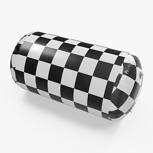 Floating Inflatable Marker Buoy for Water Sport Chess Pattern 3D model