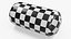 Floating Inflatable Marker Buoy for Water Sport Chess Pattern 3D model