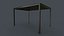 Gazebo Pergolado de Madeira PBR B3