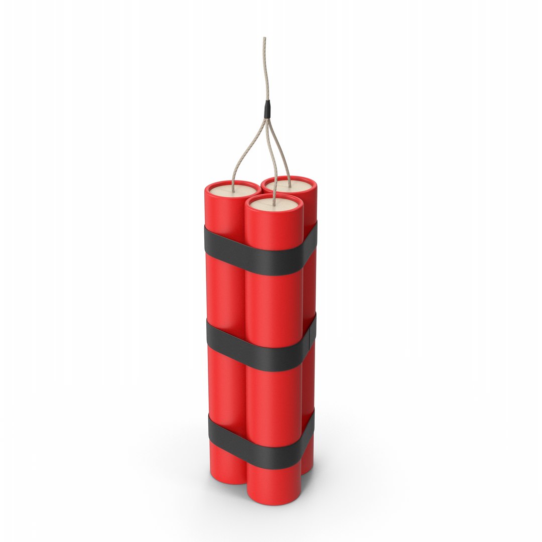 Dynamite 3D Model - TurboSquid 2338501