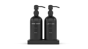 Luxury Soap and Lotion Dispenser model