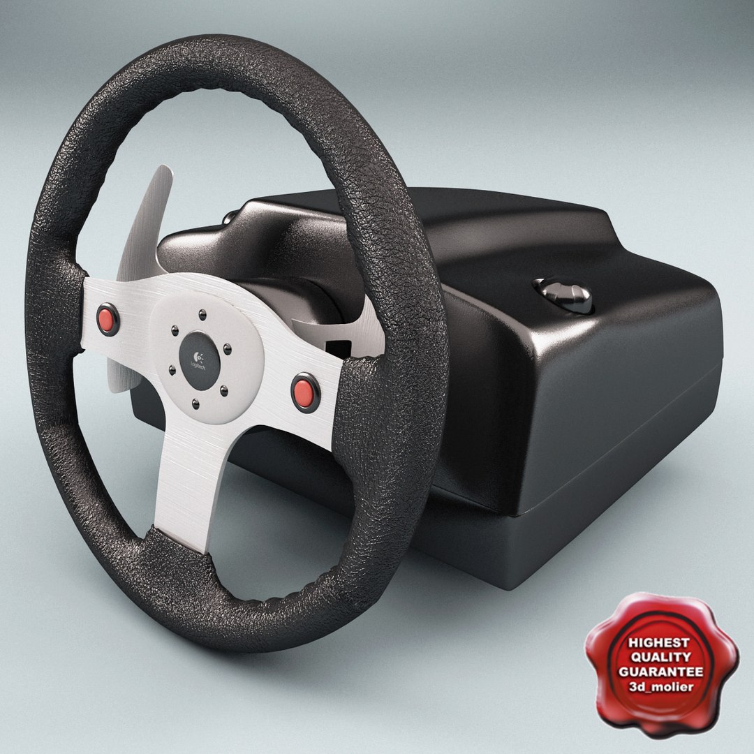 3dsmax Logitech Racing Wheel