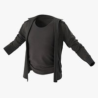 Woman Dirty Jacket