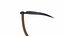 Scythe Low-poly PBR 3D model