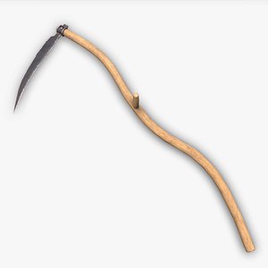 Scythe Low-poly PBR