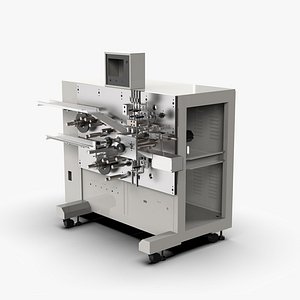 Automatic Square Lithium Battery Winding Machine 3D model