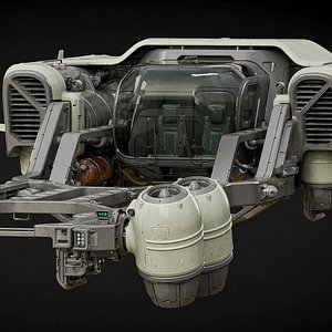 Cargo Transporter 3D model