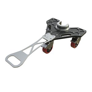 3D model Air Jack Skates 1