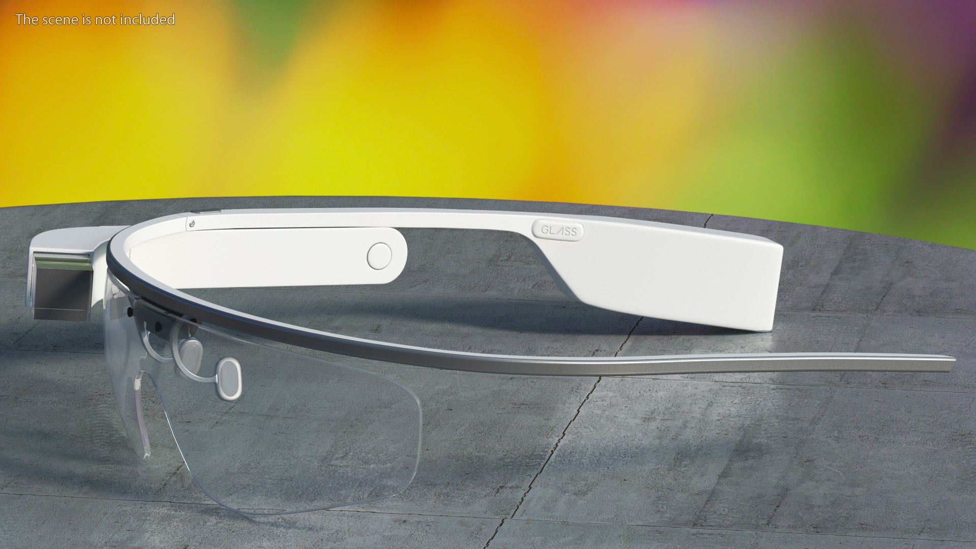 3D Google Glasses 2 On Mannequin Head - TurboSquid 2031247