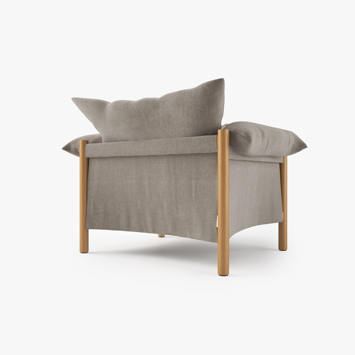 3ds max jardan wilfred sofa chair