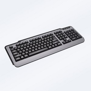 Office Keyboard Lowpoly