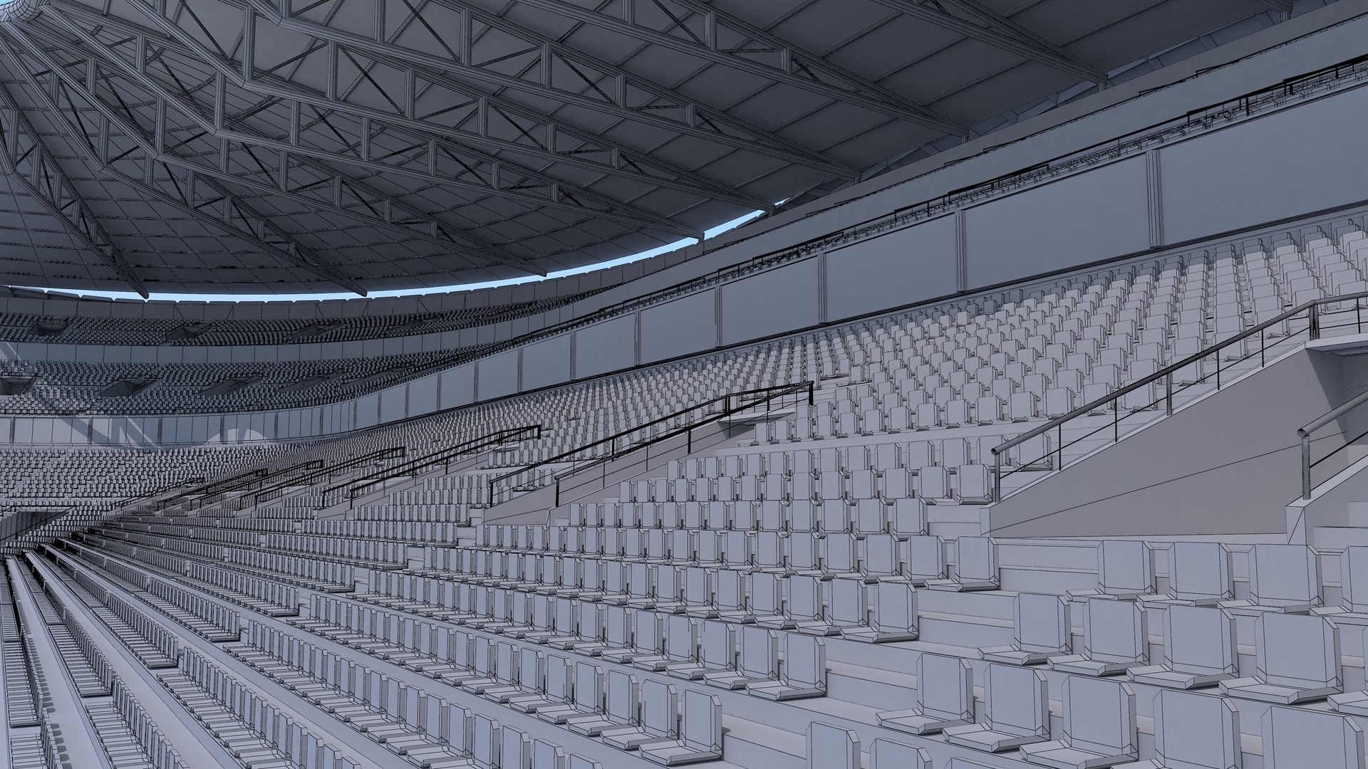 3D Football Stadium American Model - TurboSquid 1472586