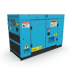 power generator pbr 3D model