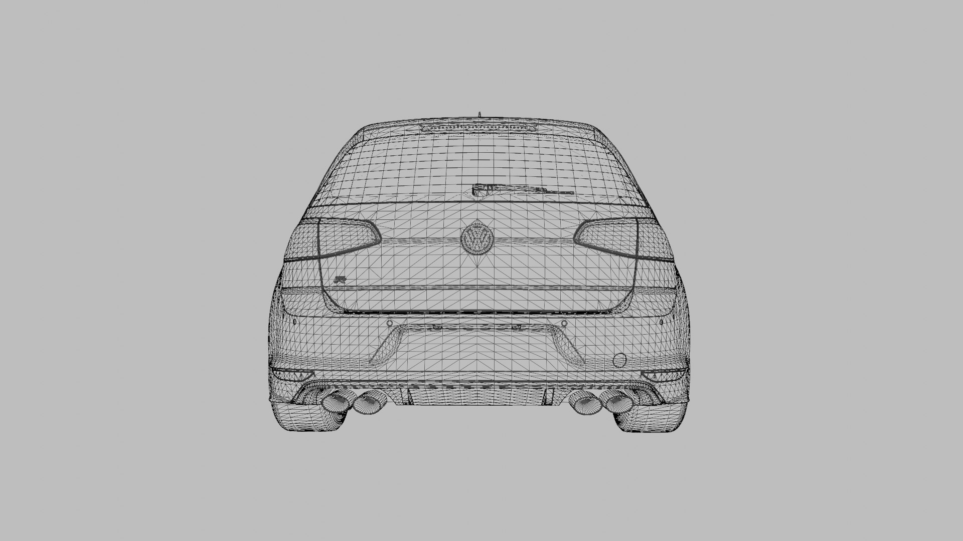 Wolkswagen Golf R 3D Model - TurboSquid 2012904
