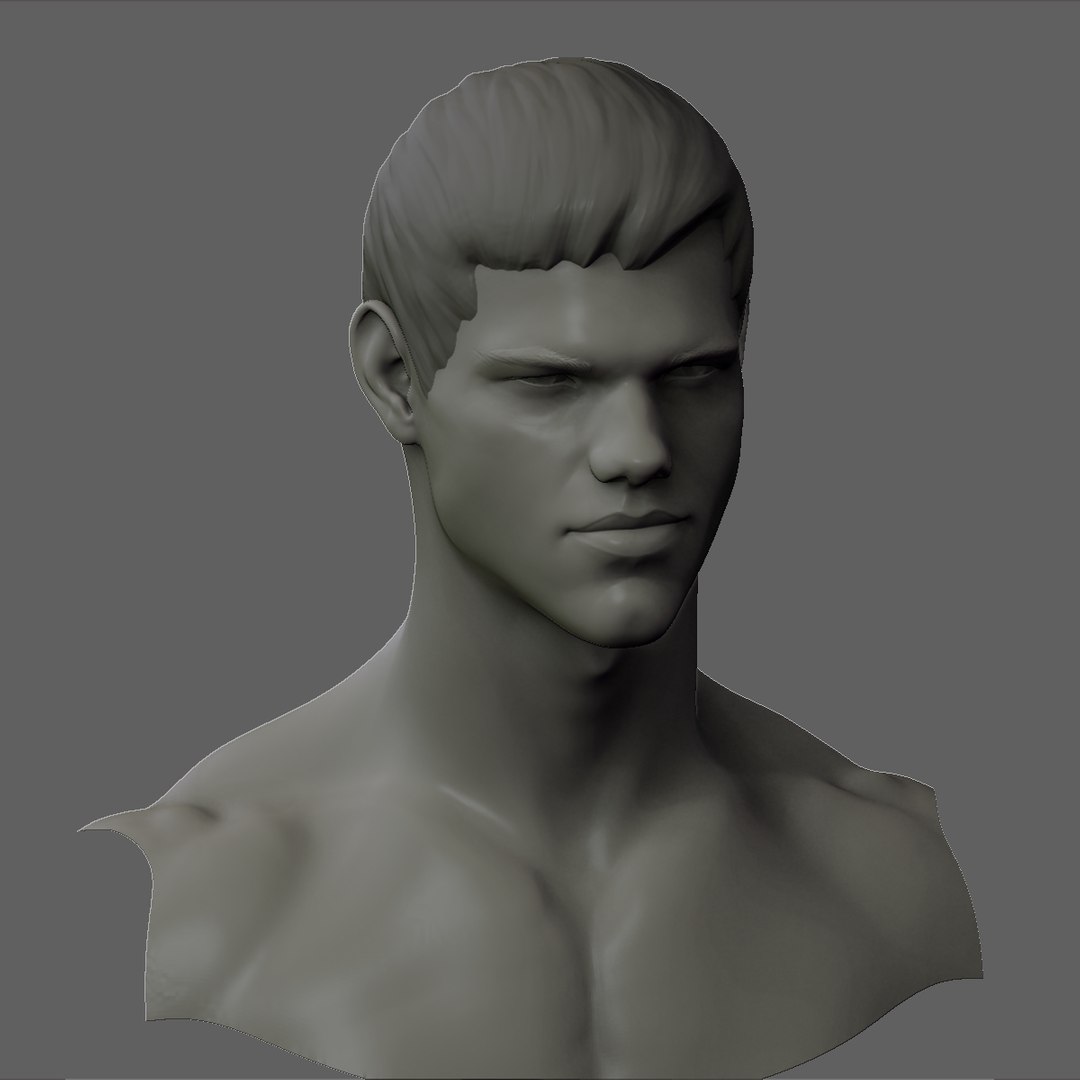 Obj Zbrush Taylor Lautner Head