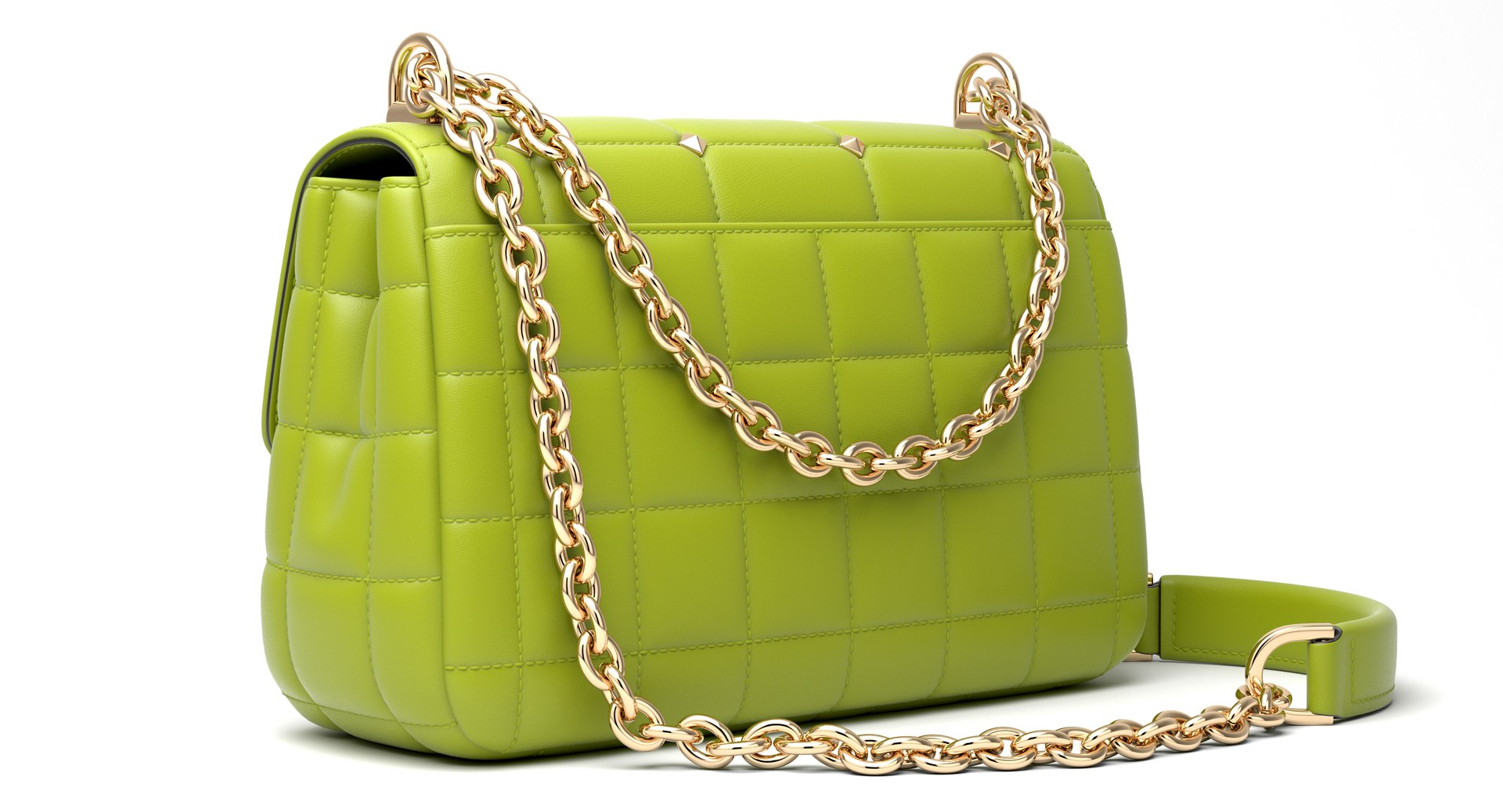 3D model Michael Kors SoHo Studded Bag - TurboSquid 1732383