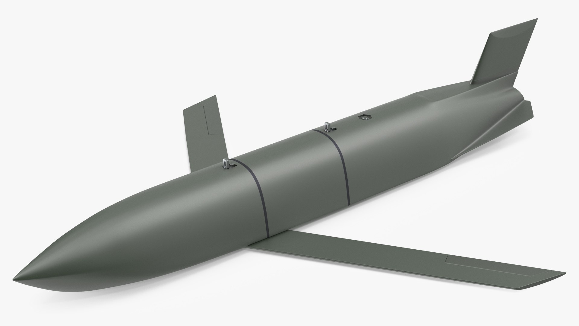 Cruise Missile Flight 3D model preview