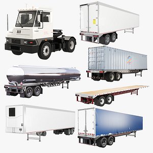 Yard Tractor and Trailers Bundle