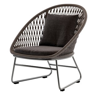 Outdoor Lounge Chair Coco Republic Bolletti model