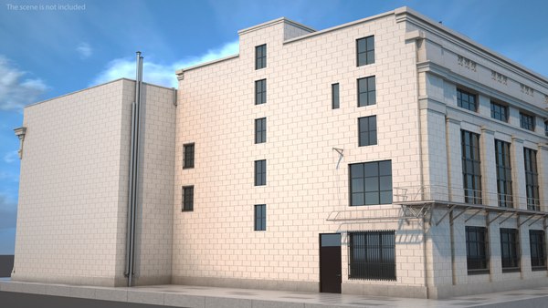 3D Riggs National Bank Building TurboSquid 1991629