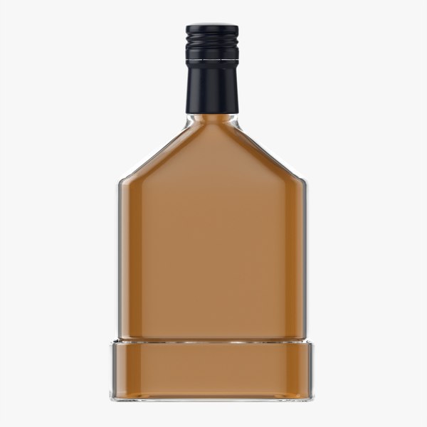 3D Whiskey bottle 17