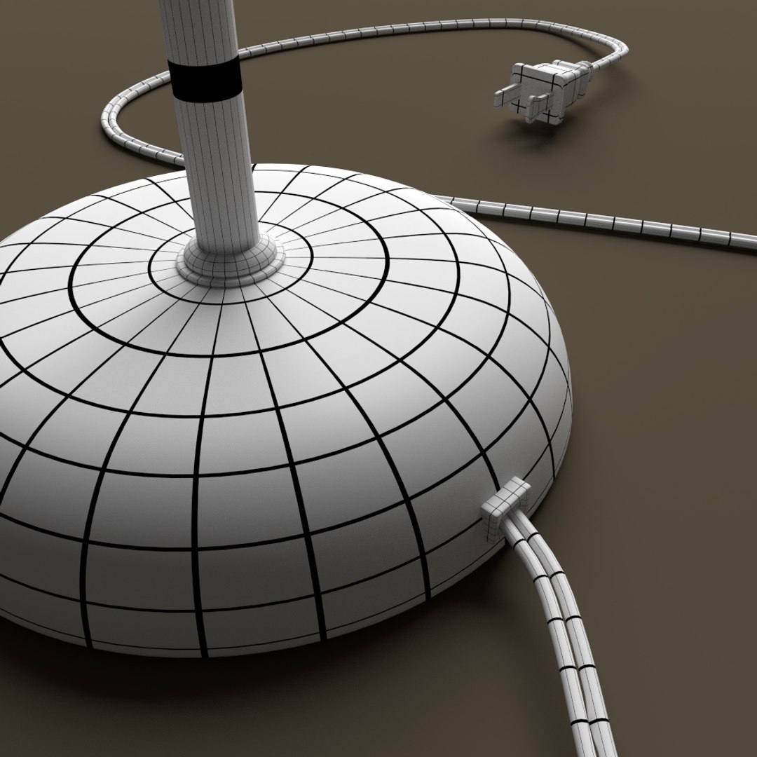 3d simple table lamp