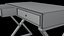 Painted Wooden Desk