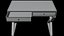Painted Wooden Desk