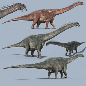 Argentinosaur Forever - 8K 3D model