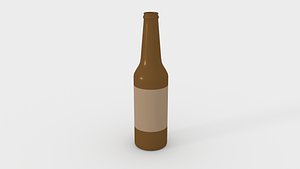 3D model bottle beer
